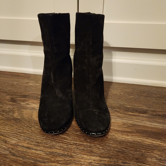 Rag & Bone Black Studded Blyth Boots Size 40 EUC - Picture 3 of 9